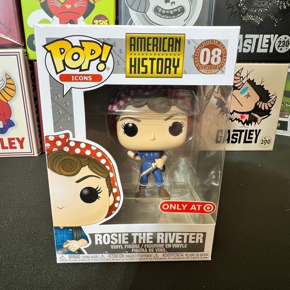 Funko Pop Icons American History Rosie the Riveter 08 Target Exclusive Vinyl